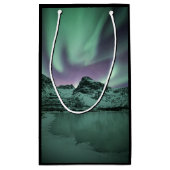 Northern Lights自然写真 スモールペーパーバッグ (裏面)