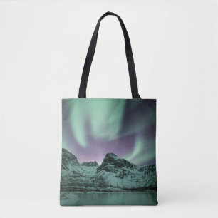 Northern Lights自然写真 トートバッグ