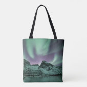 Northern Lights自然写真 トートバッグ (裏面)
