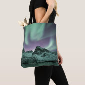 Northern Lights自然写真 トートバッグ (クローズアップ)
