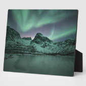 Northern Lights自然写真 フォトプラーク (側面)