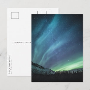 Northern Lights自然写真 ポストカード