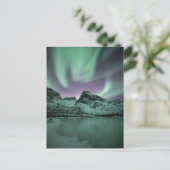 Northern Lights自然写真 ポストカード (スタンド正面)