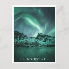 Northern Lights自然写真 ポストカード