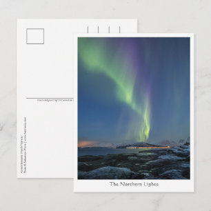 Northern Lights自然写真 ポストカード
