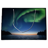 Northern Lights自然写真 ラージペーパーバッグ (正面)