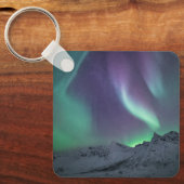 Northern Lights風景写真 キーホルダー (正面)