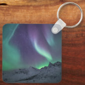 Northern Lights風景写真 キーホルダー (裏面)