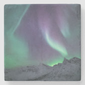 Northern Lights風景写真 ストーンコースター (正面)