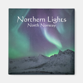 Northern Lights風景写真 マグネット