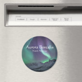 Northern Lights風景写真 マグネット (インサイチュ (食洗機))