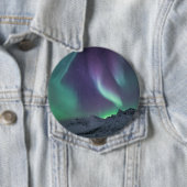 Northern Lights風景写真 缶バッジ (インサイチュ)