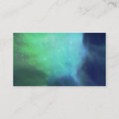Northern Lights/オーロラBorealis 名刺 (裏面)