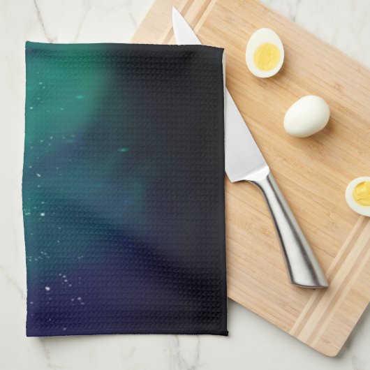 Northern Lights キッチンタオル (四つ折り)