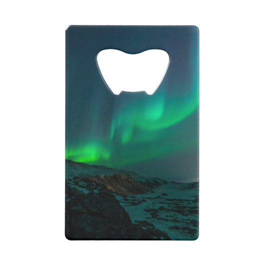 Northern lights クレジットカード栓抜き (正面)