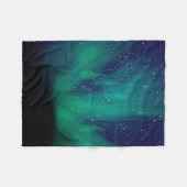 Northern Lights フリースブランケット (正面(横))