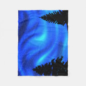 Northern Lights フリースブランケット (正面)