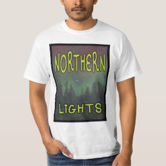 Northern Lights -価値ティー Tシャツ