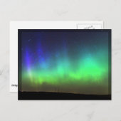 Northern Lights – 黒い縁ど葉書 ポストカード (正面/裏面)