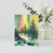 "Northern Lights #1"国道葉書 ポストカード (スタンド正面)