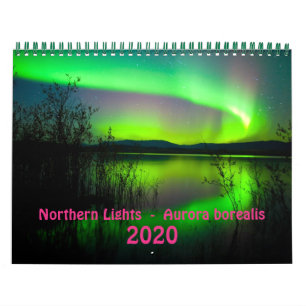 Northern Lights 2020 – カレンダー(中) カレンダー