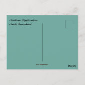 Northern Lights Above Nuuk Greenland ポストカード (裏面)