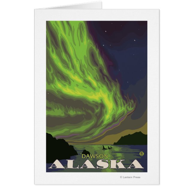 Northern Lights and Orcas - Dawson, Alaska (正面)