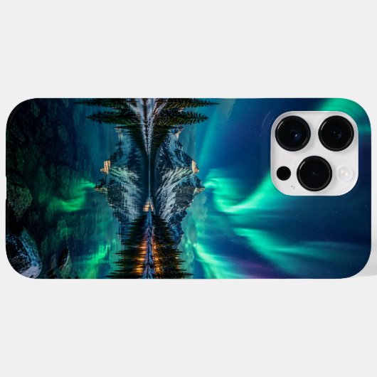 Northern Lights Cell Phone Case Case-Mate iPhoneケース (裏面 (横))