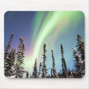 Northern Lights Denaliの国立公園 マウスパッド