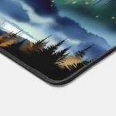  Northern Lights Desk Mat Aurora Borealis Desk Mat デスクマット (コーナー)