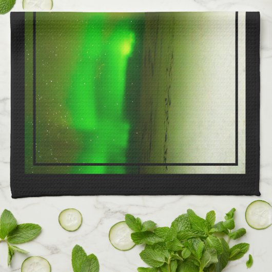 Northern Lights Dishtowel キッチンタオル (折り畳み)