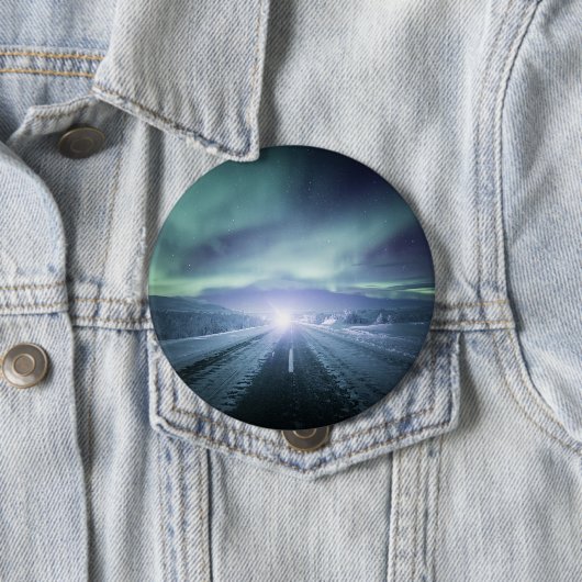 Northern Lights Finland 缶バッジ (インサイチュ)