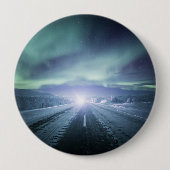 Northern Lights Finland 缶バッジ (正面)
