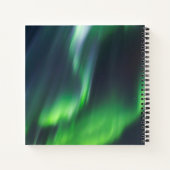 Northern Lights Glowing | North Iceland ノートブック (裏面)