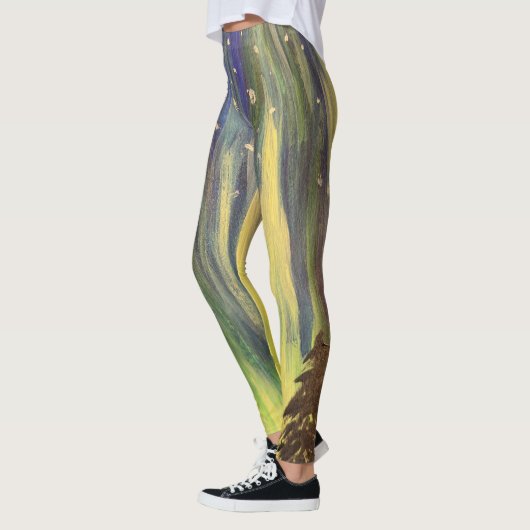 Northern Lights leggings レギンス (左)