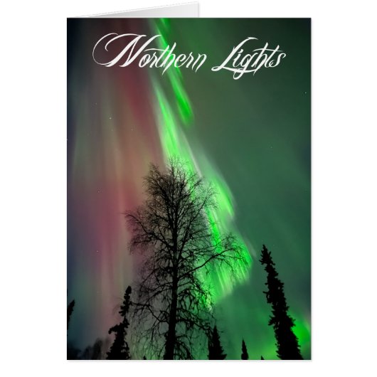 Northern Lights ll - 5" x 7"アートカード (正面)