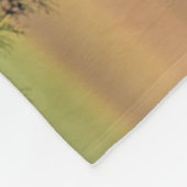 Northern Lights | Manitoba Canada Grande Pointe フリースブランケット (角)