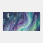 Northern Lights Night Sky Romantic Landscape デスクマット (正面)