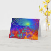 "Northern Lights Number 2"の~の挨拶状 カード (黄色い花)