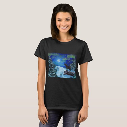 Northern Lights Tシャツ (正面フル)