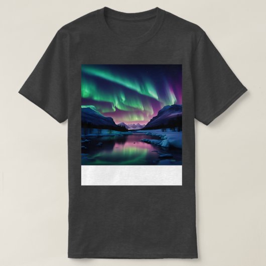 Northern Lights Tシャツ (デザイン正面)