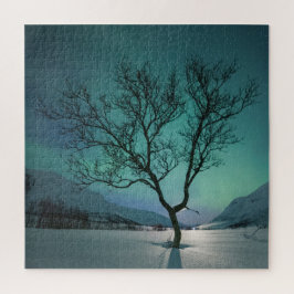 Northern Lights Tree ジグソーパズル