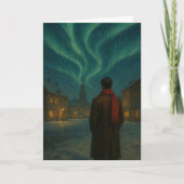 Northern Lights Viewing Christmas カード (正面)
