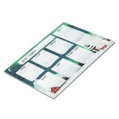 Northern Lights Weeklyメモ帳 ノートパッド (アングル)