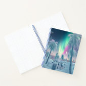 Northern Lights Winter Wonderland Notebook ノートブック (内部)