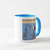 Northern Mockingbirdフォトマグカップ マグカップ (正面右)