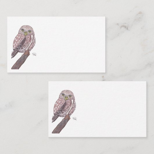 NORTHERN OWL 名刺 (正面/裏面)