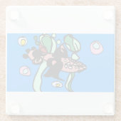 Northern Pike art  ガラスコースター (裏面)