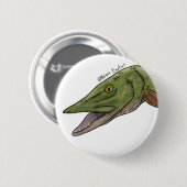 Northern Pike pin 缶バッジ (正面&裏面)