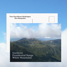 Northern Presidential Range New Hampshire Photo ポストカード